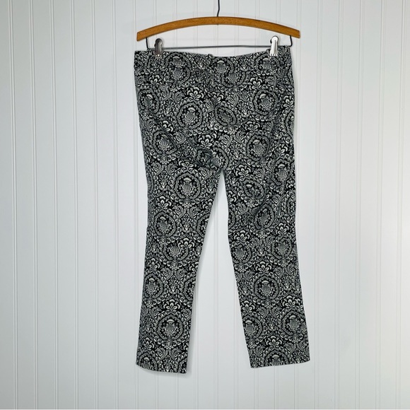J. Crew Paisley Stretch Winnie Capris Pants - Picture 6 of 8